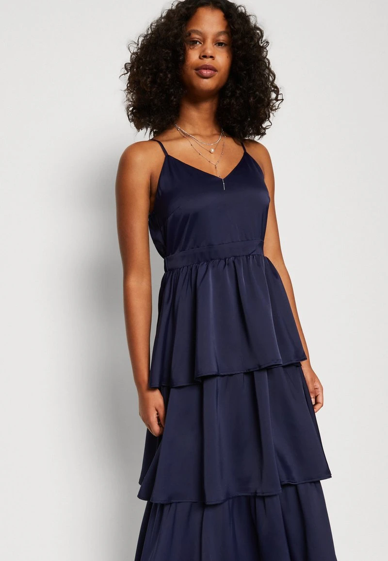 YASCAM STRAP MIDI DRESS - Cocktailkleid/festliches Kleid - Evening Blue 4 YASCAM STRAP MIDI DRESS - Cocktailkleid/festliches Kleid - Evening Blue – Bild 4