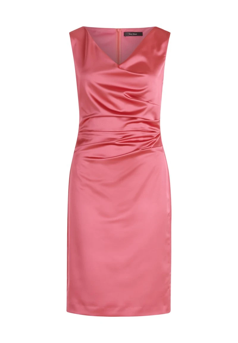 Vera Mont MIT RAFFUNG - Cocktailkleid/festliches Kleid - Lipstick Pink 3 Vera Mont MIT RAFFUNG - Cocktailkleid/festliches Kleid - Lipstick Pink – Bild 3