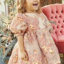 Next JACQUARD PARTY STANDARD - Cocktailkleid/festliches Kleid - Pink -Günstiges Fem Glanz Geschäft 28aff56b7bd64d6da019ec5e409c36a1 1