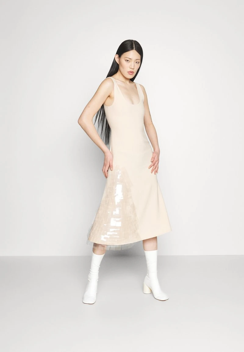 A.W.A.K.E. Mode FITTED TANK DRESS - Cocktailkleid/festliches Kleid - Beige 5 A.W.A.K.E. Mode FITTED TANK DRESS - Cocktailkleid/festliches Kleid - Beige – Bild 5