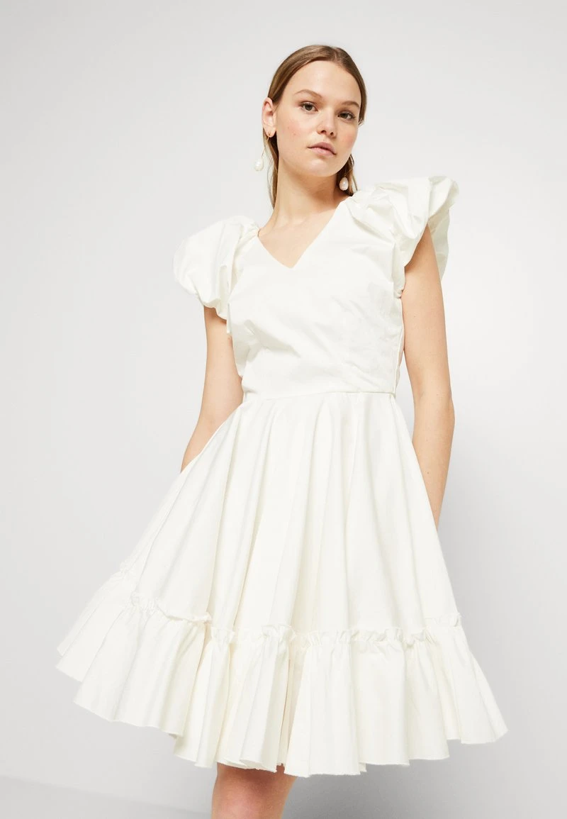 YINKA DRESS - Cocktailkleid/festliches Kleid - White 4 YINKA DRESS - Cocktailkleid/festliches Kleid - White – Bild 4