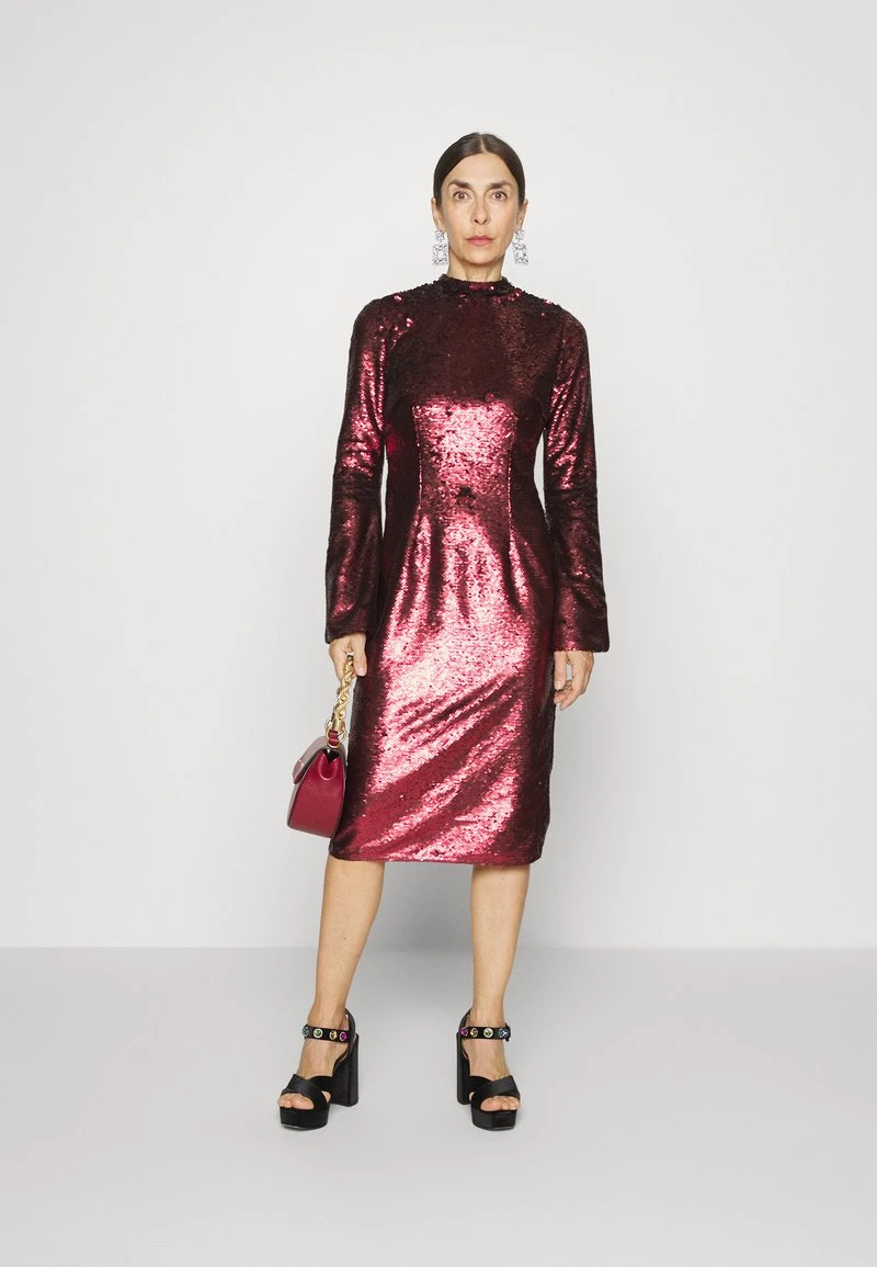 By Malina LIVA DRESS - Cocktailkleid/festliches Kleid - Berry Red 2 By Malina LIVA DRESS - Cocktailkleid/festliches Kleid - Berry Red – Bild 2