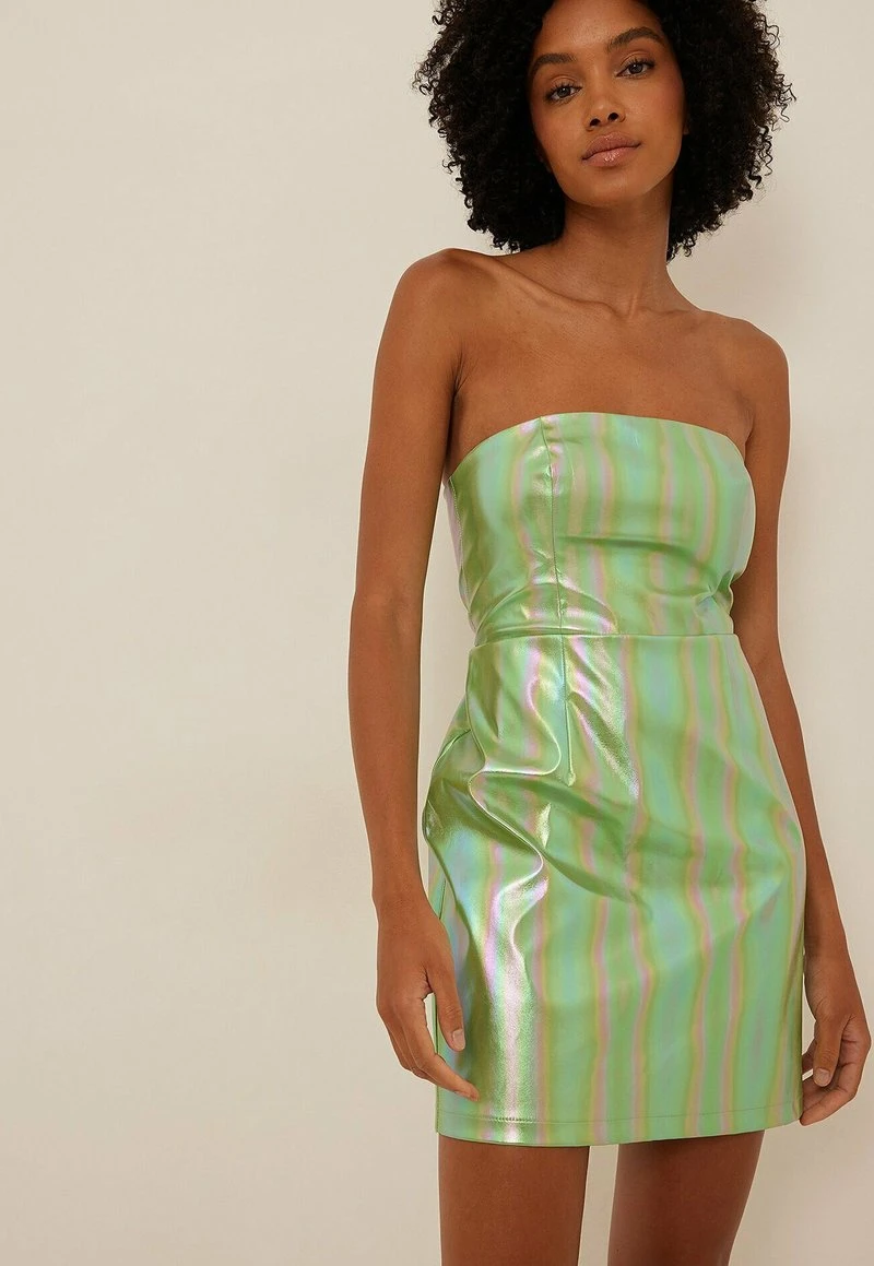 NA-KD Cocktailkleid/festliches Kleid - Green 1 NA-KD Cocktailkleid/festliches Kleid - Green