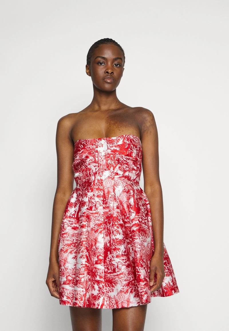 Philosophy Di Lorenzo Serafini TOILE DE JOUY RADZMIR - Cocktailkleid/festliches Kleid - White 4 Philosophy Di Lorenzo Serafini TOILE DE JOUY RADZMIR - Cocktailkleid/festliches Kleid - White – Bild 4