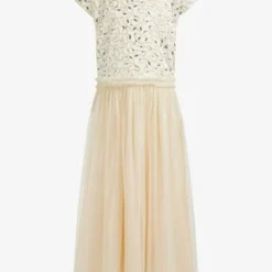 LOCHSTICKEREI GÜRTEL - Cocktailkleid/festliches Kleid - White -Günstiges Fem Glanz Geschäft 2efbe40d4293405f839e1d8034367d32 4