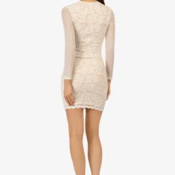 PARTY - Cocktailkleid/festliches Kleid - Weiss -Günstiges Fem Glanz Geschäft 30528600f7b841cab7841d856a95edef