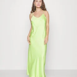 SLFREGI SLIP ANKLE DRESS - Cocktailkleid/festliches Kleid - Sharp Green
