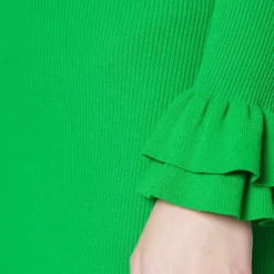 MICHAEL Michael Kors RUFFLE CUFF - Cocktailkleid/festliches Kleid - Spring Green -Günstiges Fem Glanz Geschäft 321b4b4e0b1c41c88019c509a2ecf07a