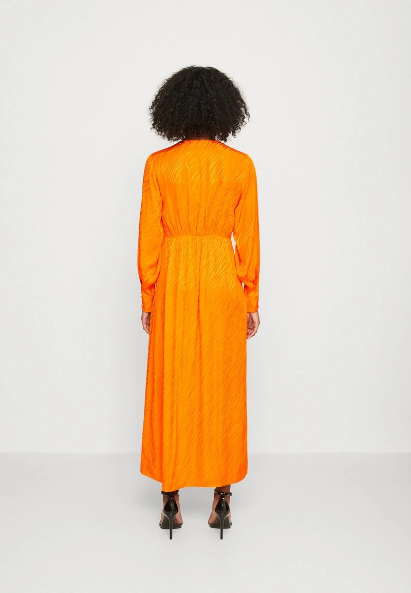 Selected Femme SLFABIENNE ANKLE WRAP DRESS - Cocktailkleid/festliches Kleid - Orangeade 3 Selected Femme SLFABIENNE ANKLE WRAP DRESS - Cocktailkleid/festliches Kleid - Orangeade – Bild 3