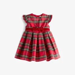 Next CHECK TAFFETA PROM STANDARD - Cocktailkleid/festliches Kleid - Red -Günstiges Fem Glanz Geschäft 32f38270973f4273b9494be1180c60af