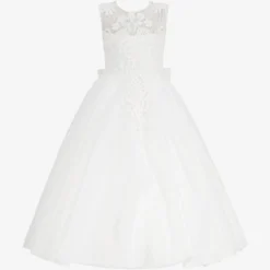 PRINZESSIN - Cocktailkleid/festliches Kleid - Creme