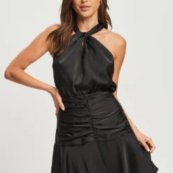 Tussah ELAINA - Cocktailkleid/festliches Kleid - Black