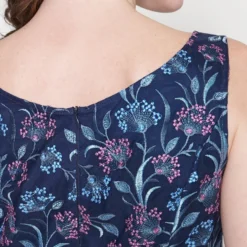 SWING DRESS EMBROIDERED - Cocktailkleid/festliches Kleid - Navy/mauve 10 SWING DRESS EMBROIDERED - Cocktailkleid/festliches Kleid - Navy/mauve -Günstiges Fem Glanz Geschäft 33abac28676a4d4bacc53d26503845b5