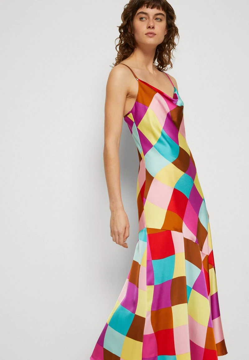 SABRINA CALF DRESS - Cocktailkleid/festliches Kleid - Dahlia 4 SABRINA CALF DRESS - Cocktailkleid/festliches Kleid - Dahlia – Bild 4