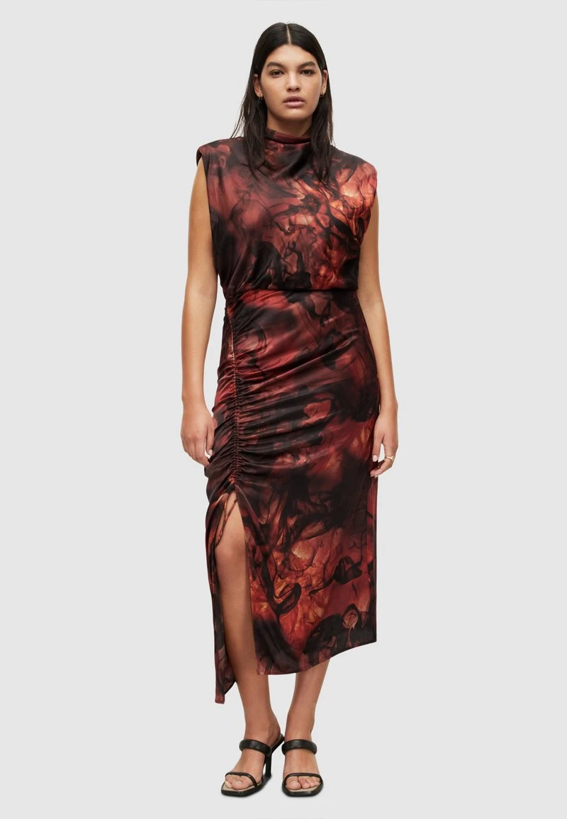 AllSaints ISA CLAUDIA - Cocktailkleid/festliches Kleid - Deep Rust Red 6 AllSaints ISA CLAUDIA - Cocktailkleid/festliches Kleid - Deep Rust Red – Bild 6