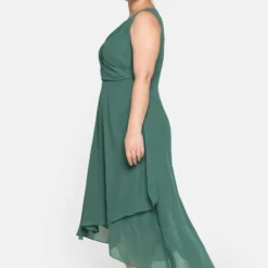 Sheego Cocktailkleid/festliches Kleid - Opalgrün -Günstiges Fem Glanz Geschäft 352611336db14c75860281fcd4058bea