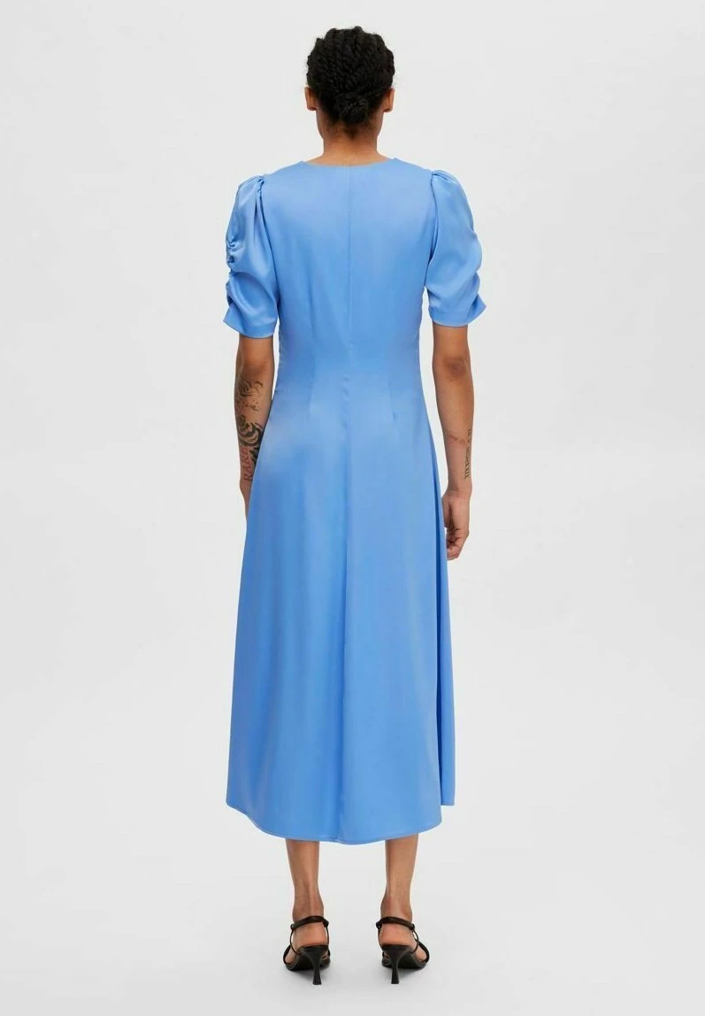 Selected Femme MIDI - Cocktailkleid/festliches Kleid - Ultramarine 3 Selected Femme MIDI - Cocktailkleid/festliches Kleid - Ultramarine – Bild 3