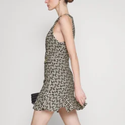 Elisabetta Franchi WOMEN'S DRESS - Cocktailkleid/festliches Kleid - Tortora/nero 11 Elisabetta Franchi WOMEN'S DRESS - Cocktailkleid/festliches Kleid - Tortora/nero -Günstiges Fem Glanz Geschäft 372a2ef60f594f50935b237a21d4382c