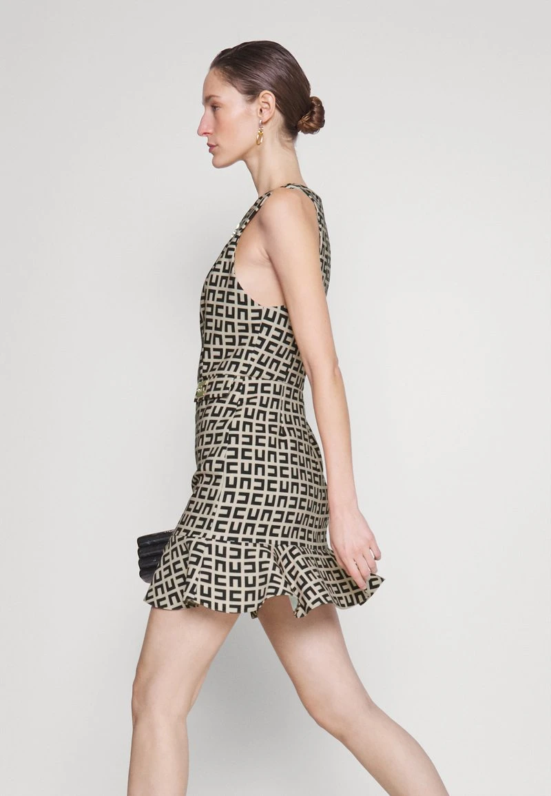 Elisabetta Franchi WOMEN'S DRESS - Cocktailkleid/festliches Kleid - Tortora/nero 6 Elisabetta Franchi WOMEN'S DRESS - Cocktailkleid/festliches Kleid - Tortora/nero – Bild 6