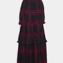 DKNY PLEATED TIERED RUFFLED DRESS - Cocktailkleid/festliches Kleid - Elegant Red 10 DKNY PLEATED TIERED RUFFLED DRESS - Cocktailkleid/festliches Kleid - Elegant Red -Günstiges Fem Glanz Geschäft 3794937d57a64a9da77097dabc4ed257