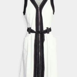 DKNY S/L COLORBLOCKED FIT FLARE W/ ZIPPER - Cocktailkleid/festliches Kleid - Ivory/black 10 DKNY S/L COLORBLOCKED FIT FLARE W/ ZIPPER - Cocktailkleid/festliches Kleid - Ivory/black -Günstiges Fem Glanz Geschäft 3892747398eb46dfba76bfe817699866