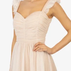 TÜLL - Cocktailkleid/festliches Kleid - Weiss -Günstiges Fem Glanz Geschäft 394de2826b46417d9327d03c71c40ea6