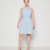VIMILINA HALTER NECK DRESS - Cocktailkleid/festliches Kleid - Kentucky Blue