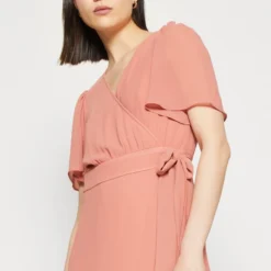 Vila VIFABIA MIDI WRAP DRESS - Cocktailkleid/festliches Kleid - Brick Dust 9 Vila VIFABIA MIDI WRAP DRESS - Cocktailkleid/festliches Kleid - Brick Dust -Günstiges Fem Glanz Geschäft 39df888588e04c60aac149e37eb1af38