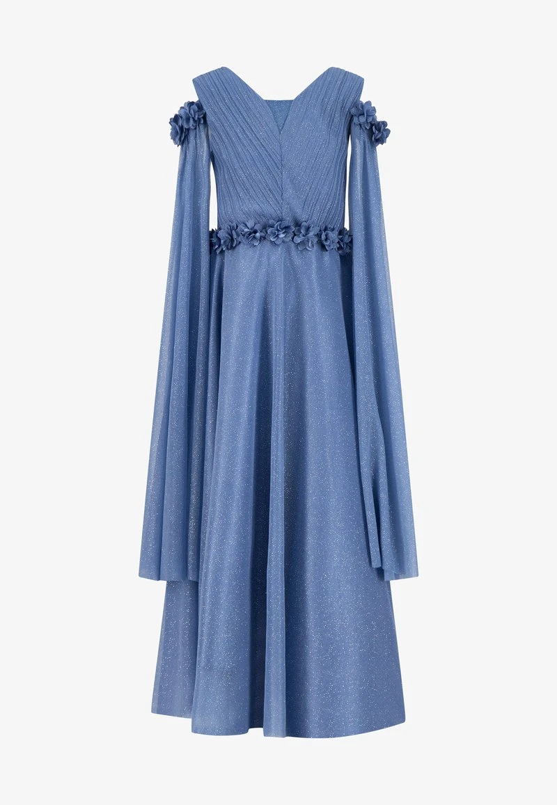 Cocktailkleid/festliches Kleid - Blau 4 Cocktailkleid/festliches Kleid - Blau – Bild 4