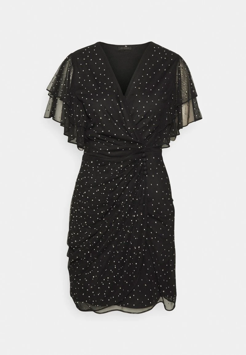 Guess FLOR DRESS - Cocktailkleid/festliches Kleid - Black 5 Guess FLOR DRESS - Cocktailkleid/festliches Kleid - Black – Bild 5