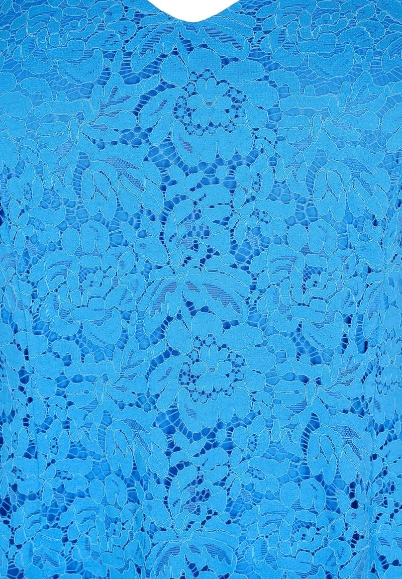 Zizzi MIT PUFFÄRMELN UND V-AUSSCHNITT - Cocktailkleid/festliches Kleid - Regatta 6 Zizzi MIT PUFFÄRMELN UND V-AUSSCHNITT - Cocktailkleid/festliches Kleid - Regatta – Bild 6