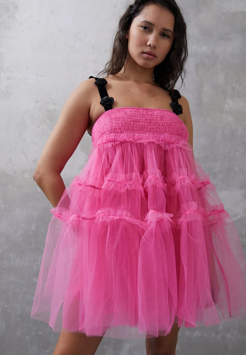 SISTER JANE DREAM MOONLIGHT MEADOW MINI DRESS - Cocktailkleid/festliches Kleid - Pink 1 SISTER JANE DREAM MOONLIGHT MEADOW MINI DRESS - Cocktailkleid/festliches Kleid - Pink