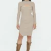 Trendyol Cocktailkleid/festliches Kleid - Beige