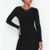 Trendyol Cocktailkleid/festliches Kleid - Black
