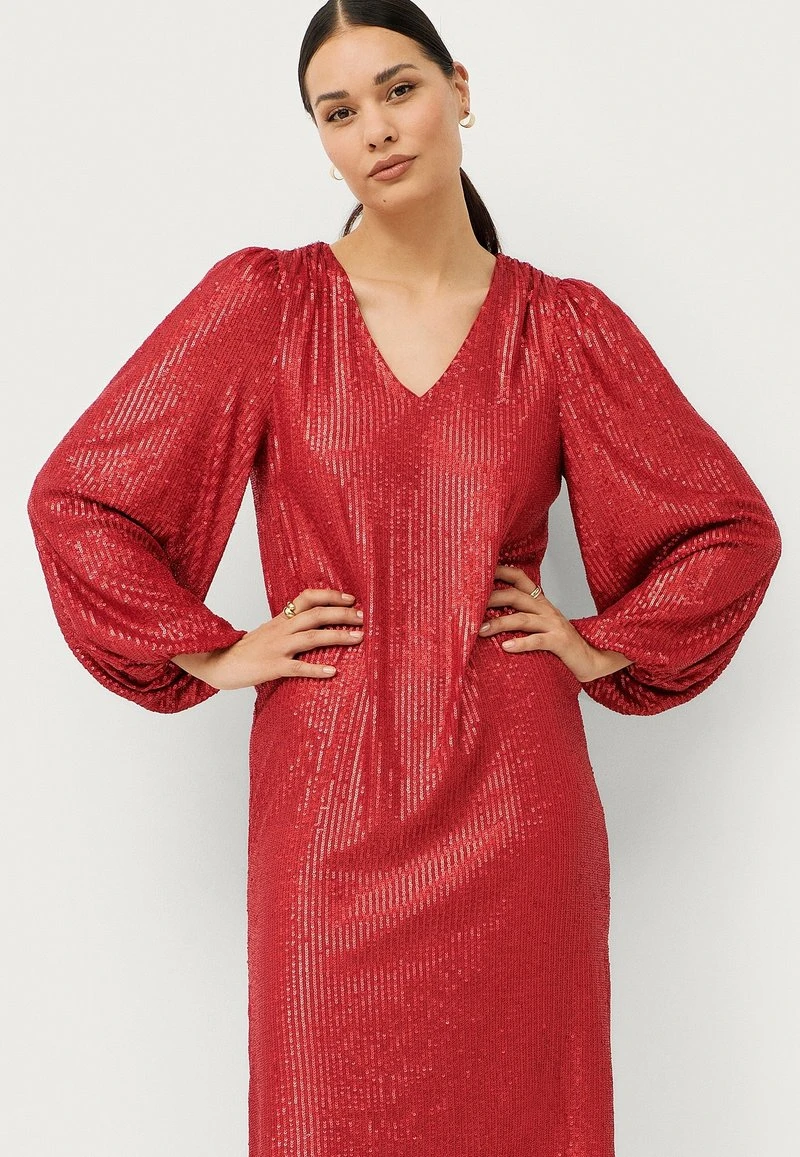 MAGDA - Cocktailkleid/festliches Kleid - Rot 3 MAGDA - Cocktailkleid/festliches Kleid - Rot – Bild 3