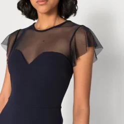 Wal G DYLAN MIDI DRESS - Cocktailkleid/festliches Kleid - Navy -Günstiges Fem Glanz Geschäft 4134ec2753af4656a05a64683229b50f