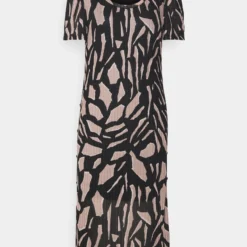 DKNY PRNTD HACCI MIDI DRESS - Cocktailkleid/festliches Kleid - Black/cafe 11 DKNY PRNTD HACCI MIDI DRESS - Cocktailkleid/festliches Kleid - Black/cafe -Günstiges Fem Glanz Geschäft 416304609bc84cca81f710c240f7fc5a