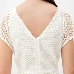 S.Oliver BLACK LABEL EN DENTELLE CROCHETÉE - Cocktailkleid/festliches Kleid - Ecru 9 S.Oliver BLACK LABEL EN DENTELLE CROCHETÉE - Cocktailkleid/festliches Kleid - Ecru -Günstiges Fem Glanz Geschäft 4357c42587794214a3e135985a2178d2