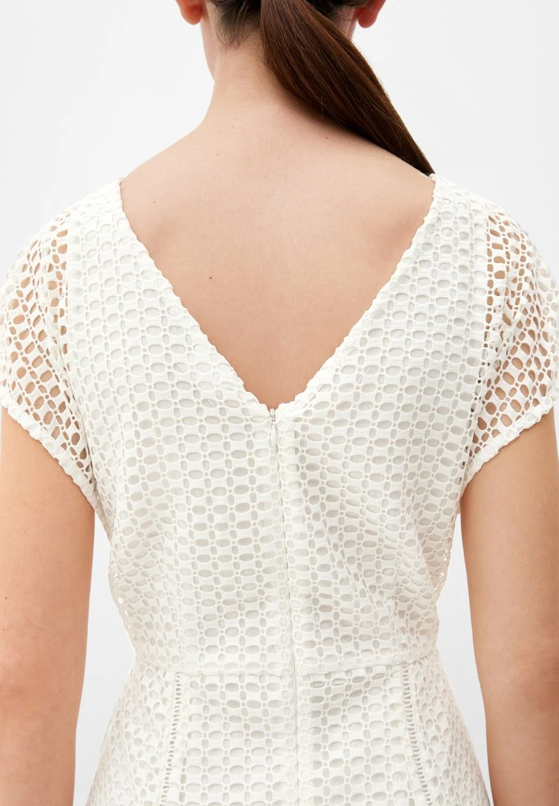 S.Oliver BLACK LABEL EN DENTELLE CROCHETÉE - Cocktailkleid/festliches Kleid - Ecru 4 S.Oliver BLACK LABEL EN DENTELLE CROCHETÉE - Cocktailkleid/festliches Kleid - Ecru – Bild 4