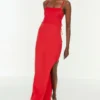 Trendyol Cocktailkleid/festliches Kleid - Red