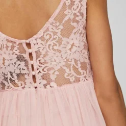 Vila VIULRICANA S/S V-NECK SHORT - Cocktailkleid/festliches Kleid - Silver Pink -Günstiges Fem Glanz Geschäft 444e3843f76f481cb1ef9db2d569f1b3