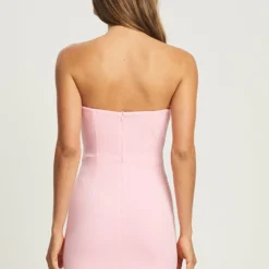 Calli BRON - Cocktailkleid/festliches Kleid - Pink -Günstiges Fem Glanz Geschäft 4500f9e7f2c149de944a6447de41d658