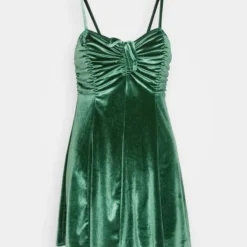 Wal G CLAIRE GATHERED MINI - Cocktailkleid/festliches Kleid - Pea Green -Günstiges Fem Glanz Geschäft 483bf7cb52f94a98ab3beafc0e916383