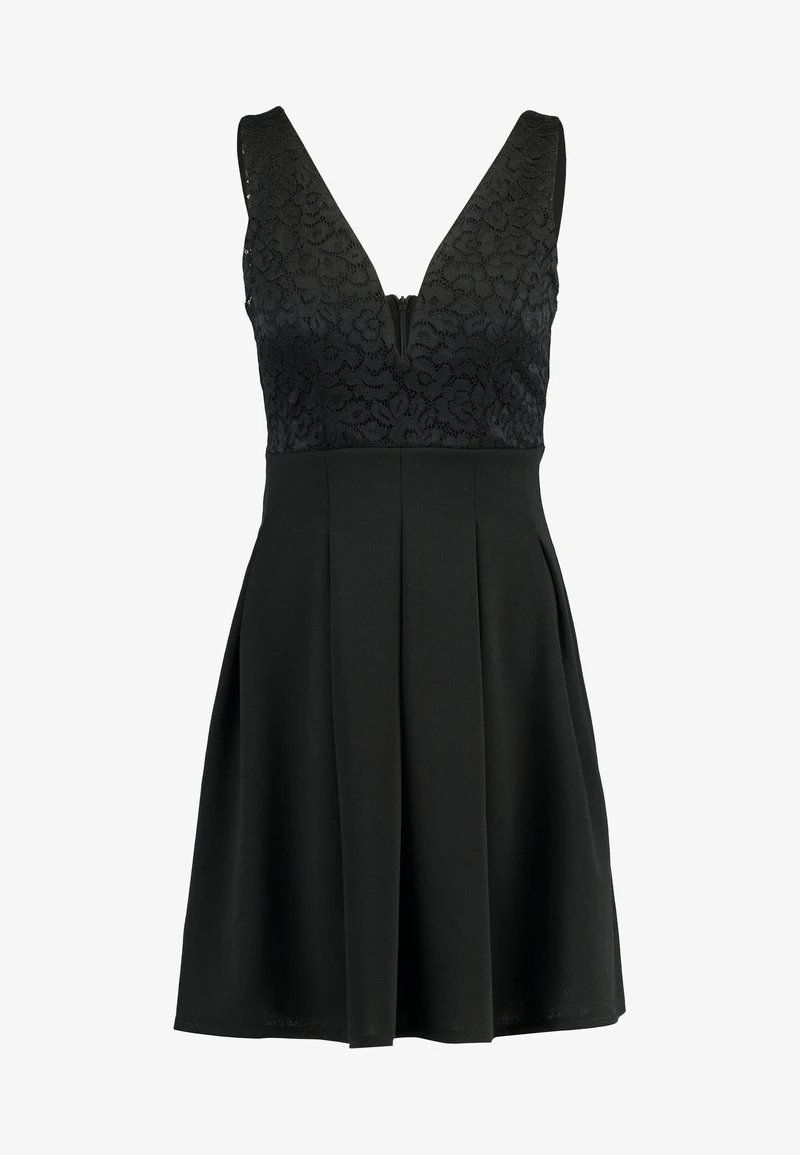 Wal G V NECK SKATER - Cocktailkleid/festliches Kleid - Black 5 Wal G V NECK SKATER - Cocktailkleid/festliches Kleid - Black – Bild 5