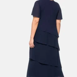 Sheego Cocktailkleid/festliches Kleid - Dark Blue -Günstiges Fem Glanz Geschäft 4a9ebf60fd7b4e17837a3869341d6881