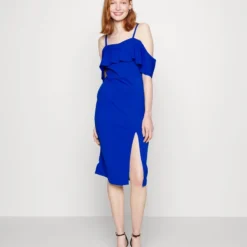 Wal G BELVILLE STRAPPY MIDI DRESS - Cocktailkleid/festliches Kleid - Electric Blue