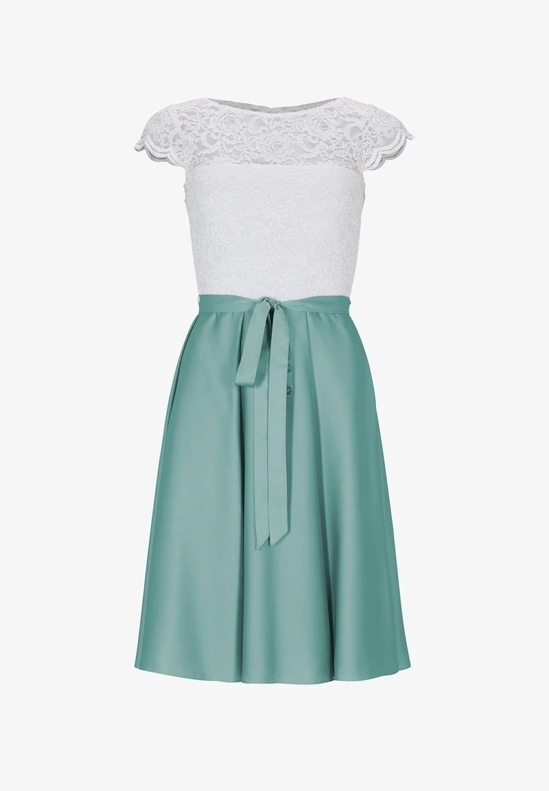 SWING Cocktailkleid/festliches Kleid - Turquoise Ivory 5 SWING Cocktailkleid/festliches Kleid - Turquoise Ivory – Bild 5
