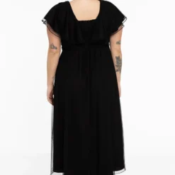 RUFFLE DETAIL - Cocktailkleid/festliches Kleid - Black 8 RUFFLE DETAIL - Cocktailkleid/festliches Kleid - Black -Günstiges Fem Glanz Geschäft 4c5830070fa24bd79a4c39767930ee8b