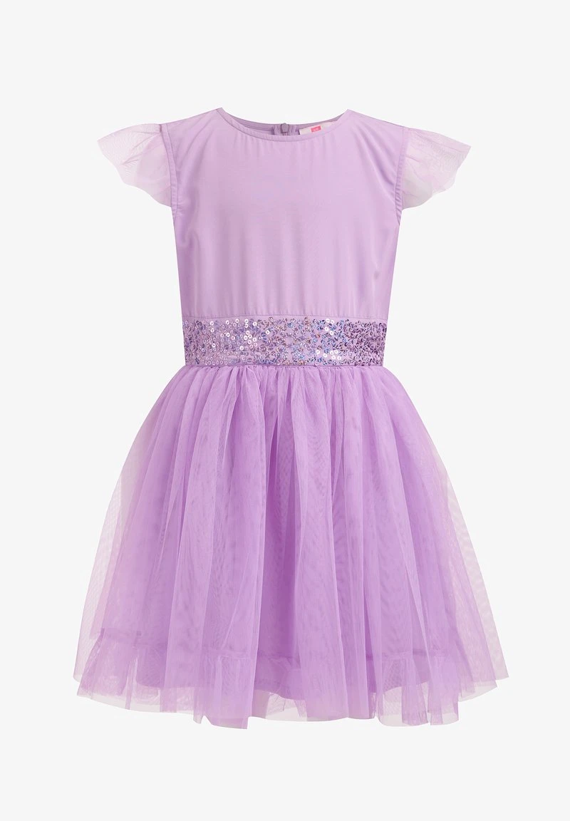 WE FASHION MET PAILLETTEN - Cocktailkleid/festliches Kleid - White 4 WE FASHION MET PAILLETTEN - Cocktailkleid/festliches Kleid - White – Bild 4