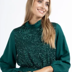 Usha NOWLES - Cocktailkleid/festliches Kleid - Grün -Günstiges Fem Glanz Geschäft 4cd06b38714647c796b93ccc48fa1d2e